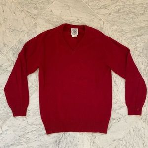 J. Press Lambswool V-Neck Sweater